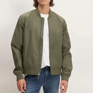 Everlane Men’s The Bomber Jacket Kalamata Green Size [M] (Currently Sold Out)